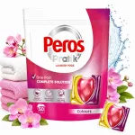 Skalbimo kapsulės spalvotiems audiniams Peros Pratik, 50 vnt.