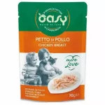 Kačių konservai OASY su vi&scaron;tienos krūtinėle, 70 g