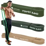 Atsparumo juostų rinkinys POWER BAND SET x3 treniruotėms