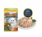 Drėgnas kačių maistas Princess Premium, vi&scaron;tiena ir tunas, 70 g, natūralus