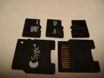 Mini SD atminties kortelė 1 GB