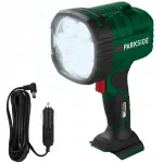 Įkraunama LED rankinė lempa PARKSIDE PHLA 20-Li A1, 2500 lm, 20 V