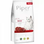 Sausas kačių ėdalas PIPER su jautiena, 2 x 3 kg
