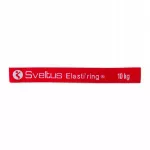 Guminė treniruočių juosta Sveltus Elasti'ring, raudona, 10 kg