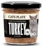 Katzenų ėdalas CATS PLATE TURKEY, kalakutiena, 100 g