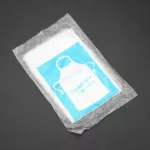 Vienkartiniai HDPE prijuostės, 25 vnt., atsparios vandeniui ir riebalams