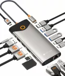 USB-C jungčių stotelė NOVOO TM15, 15in1