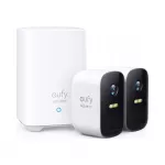 Vaizdo stebėjimo kamera Eufy eufyCam 2C, 2 kamerų rinkinys, vidaus ir lauko, HomeKit, IP