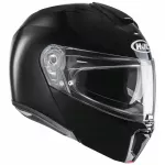 Motociklo &scaron;almas HJC RPHA90, blizgus juodas, M dydis