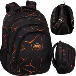 Mokyklinė kuprinė COOLPACK Drafter 17", 28 l, juoda/oranžinė (F010749)