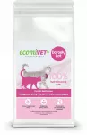 Katėms skirtas pa&scaron;aro papildas ecomiVET+ SKIN AND COAT, 500 g, be grūdų, su 100 % hidrolizuotu la&scaron;i&scaron;a
