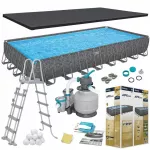 Baseinas Bestway APX 365, 956x488x132 cm, tinkamas visiems metų laikams