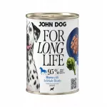 &Scaron;unų konservai su arkliena 0,4 kg John Dog