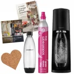 Gazuoto vandens aparatas SODASTREAM TERRA su buteliu ir 6 Bolera rinkiniu dovanų