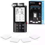 Elektrostimuliatorius BALANSSEN 3-in-1: TENS, EMS, masažas, skausmo mal&scaron;inimui