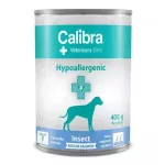 Veterinarinis &scaron;unų pa&scaron;aras Calibra Hypoallergenic Insect & Salmon 400g