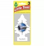Automobilio kvapukai Little Trees True North, 3 vnt.