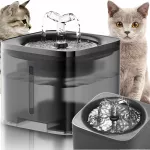 Automatinis gyvūnų girdytuvas su filtru, tylus vandens fontanas katėms ir &scaron;unims