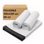 Kurjeriniai vokai WHITE FOLIOPAK, A3, 310x420 mm, 50 vnt.