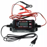 Automatinis akumuliatoriaus įkroviklis su 12V/24V akumuliatorių atstatymo funkcija