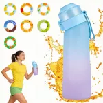 Sportinis vandens butelis 650 ml su 7 skonio kapsulėmis