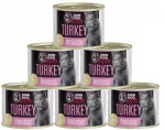 &Scaron;lapias kačių maistas JOHN DOG, kalakutienos putėsiai, 6 x 200 g