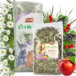 Triu&scaron;ių ir graužikų žolė HAY, 800 g, džiovinti žolynai, 4 x 5