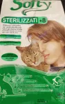 Sterilizuotų kačių sausas pa&scaron;aras SOFTY, žuvis, +8 mėn.