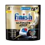 Indaplovių kapsulės FINISH Quantum Ultimate Plus, 25 vnt., 2 pakuotės, Fresh