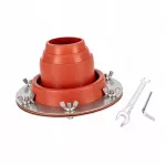 Palapinės kaminas, atsparus ugniai, oranžinis