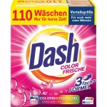 Skalbimo milteliai spalvotiems drabužiams DASH COLOR FRISCHE, 5,5 kg, 110 skalbimų, Vokietija