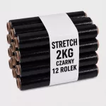 Juoda tampri plėvelė RPACK, 50 cm, 2 kg, 12 vnt., XL, stipri
