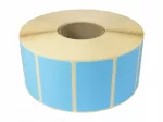 Termo etiketės 50x70 mm, mėlynos, 1000 vnt.