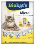 Kačių kraikas Biokats Micro Bianko su anglimi, 6 l