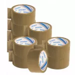 Lipni pakavimo juosta SMART, akrilinė, ruda, 48 mm x 45 m, 12 vnt.