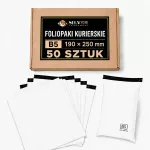 Kurjeriniai vokai B5, 190x250 mm, 50 vnt.