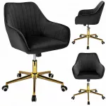 Biuro kėdė CORUM, juoda, JUMIhome, pasukama