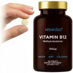 Vitaminas B12 Methylcobalamin 100&micro;g 150 tablečių Medso
