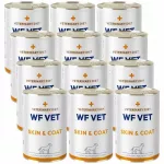 &Scaron;unų ėdalas odai ir kailiui WF VET, 12 x 400 g