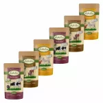 &Scaron;lapias pa&scaron;aras &scaron;unims Lukullus, be grūdų, įvairių skonių, 6 x 150 g