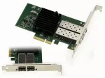 Tinklo valdiklio plok&scaron;tė serveriams, 2 SFP Intel jungtys