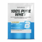 Baltyminiai milteliai BioTech USA 100% Pure Whey, 28 g, pieno ir ryžių skonio