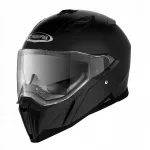 Motociklininko &scaron;almas CABERG JACKAL, juodas matinis, XXL dydis
