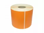 Terminės etiketės 30x100 mm, oranžinės, 500 vnt.