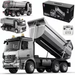 Radijo bangomis valdomas sunkvežimis Mercedes Acros, 1:20, metalinis