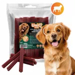 &Scaron;unų skanėstai su ėriena ir gliukozaminu, 500 g, UNIQ PETS