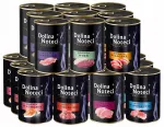 &Scaron;lapias kačių maistas Dolina Noteci Premium, įvairūs skoniai, 21 x 400 g