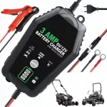 Automatinis akumuliatoriaus įkroviklis 6V/12V, 3A, su akumuliatoriaus atnaujinimo funkcija