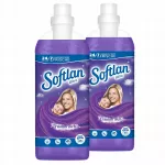 Skalbinių mink&scaron;tiklis Softlan Ultra Traumfrisch, 2 x 1 l, violetinis