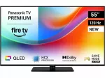 Televizorius Panasonic TV-55W85WITHOUT, 55" 4K QLED, Fire TV, DVB-T2